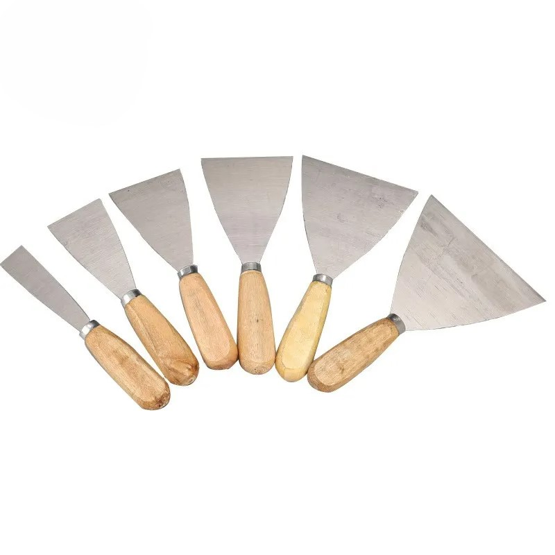 Plastering Trowel Finishing Trowel Set Wooden Handle Carbon Steel Trowel