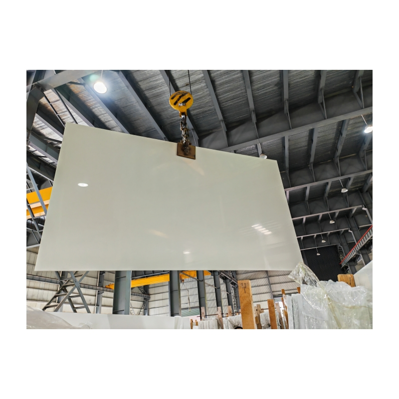 Wholesale Low MOQ Super White Nano Glass for Countertops, Vanity Tops with High Quality