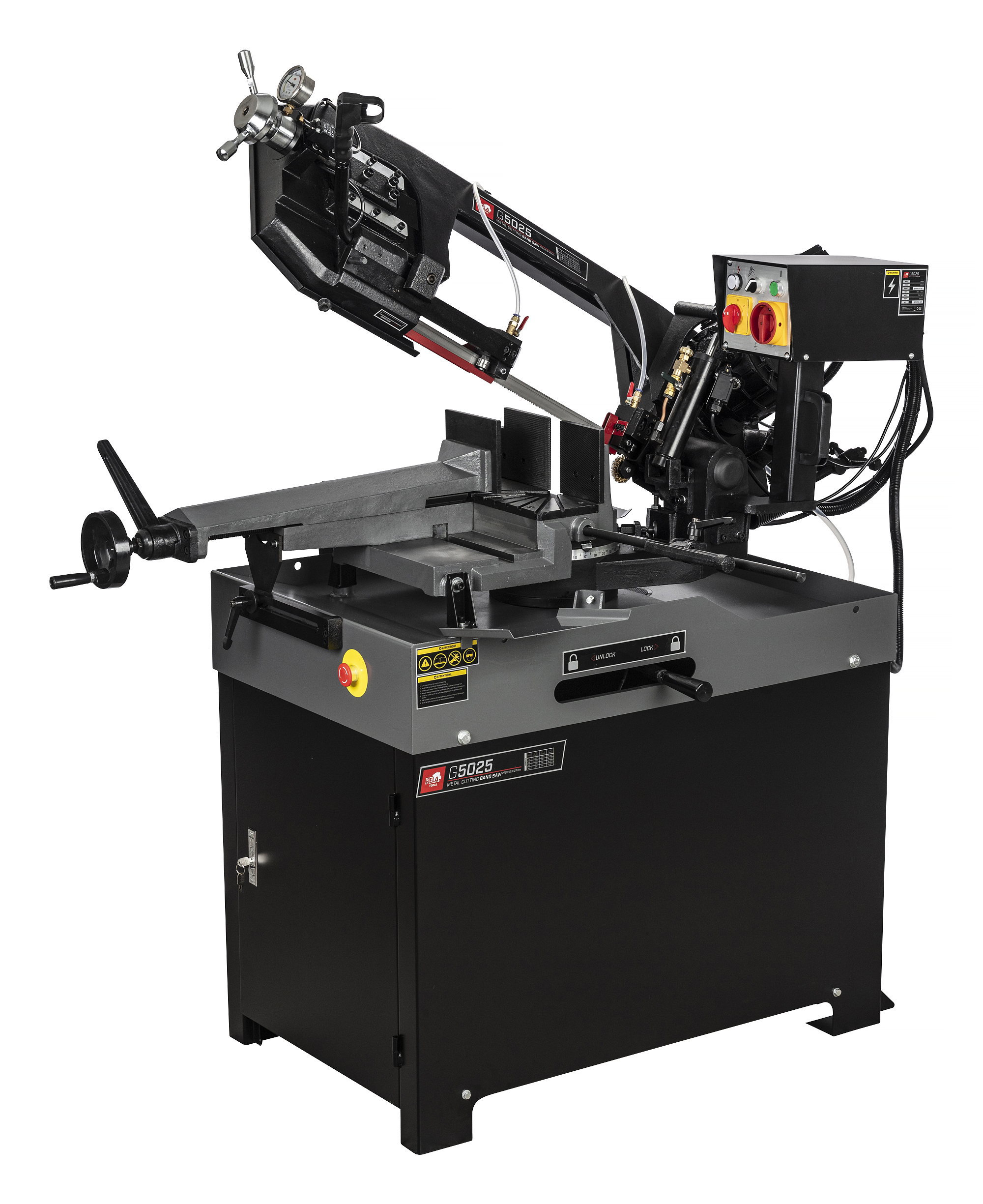 Станок ленточнопильный полуавтоматический промышленный по металлу G5025