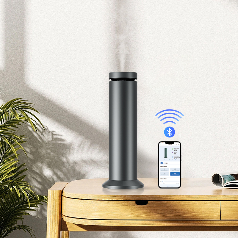 Newind Bluetooth Aluminum Alloy Scent Diffuser Machine 200ml for Home and Office