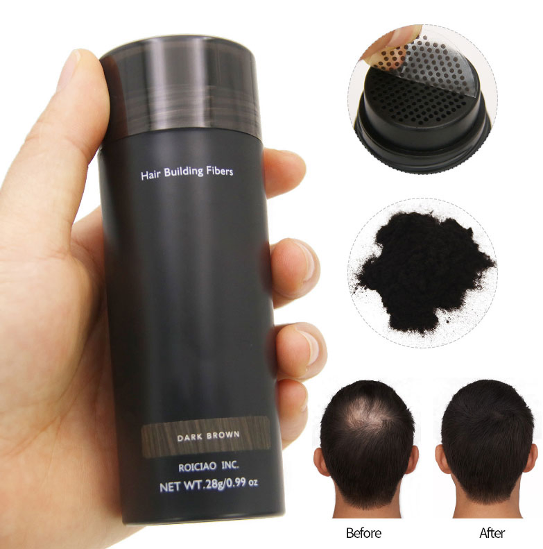 Customized Private Label Hair Loss Treatment Fully 2ND Generation Hair Building Fibers