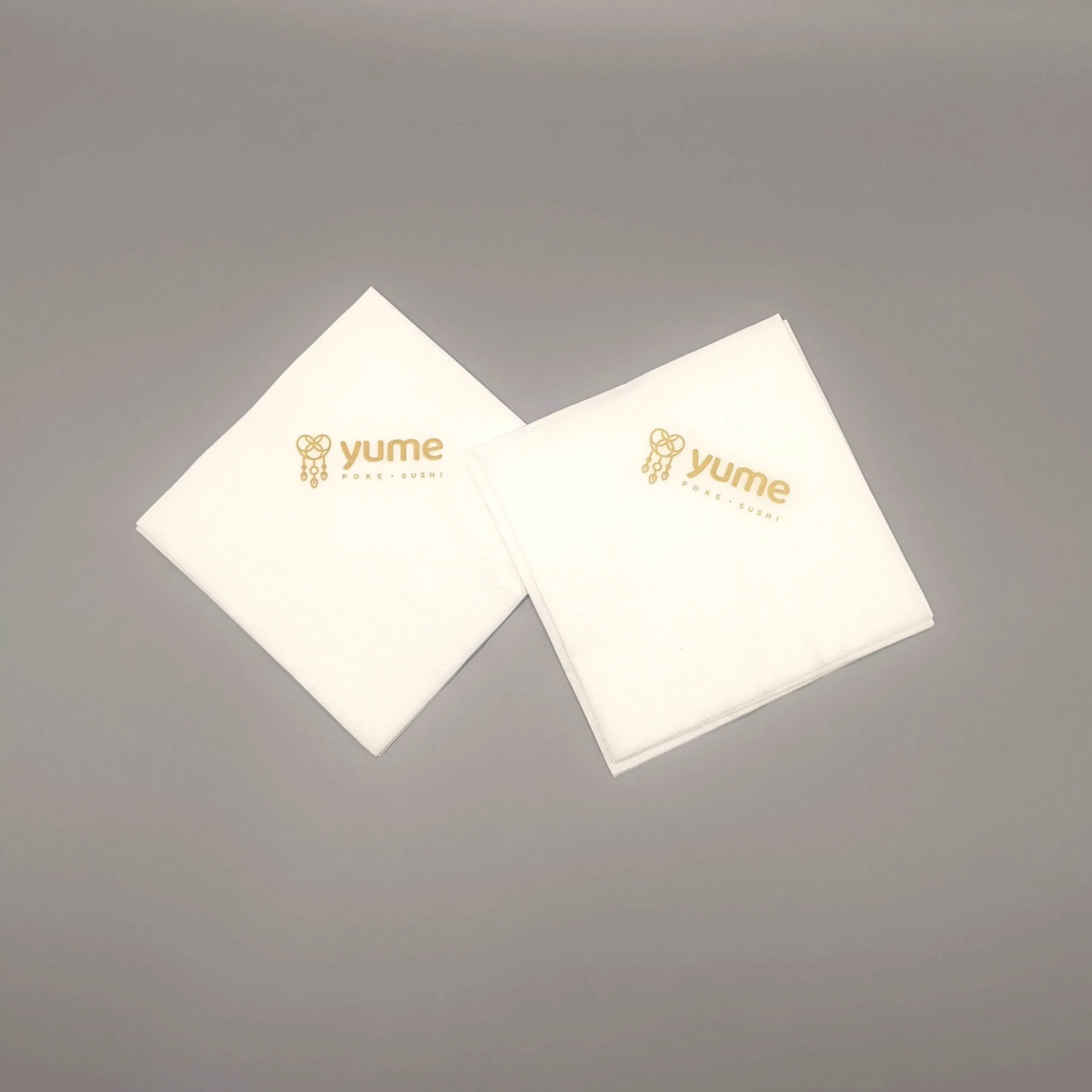 2 Ply/3 Ply Cocktail Dinner Serviette Tissue Customized Printed Disposable Beverage Bar Restaurant Birthday Wedding Paper Napkins