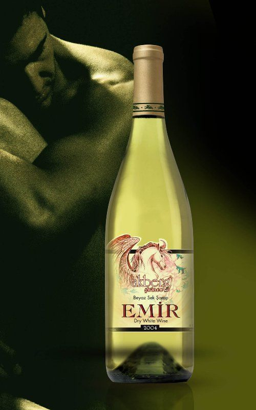 Customized Copper Red Wine Sticker Label