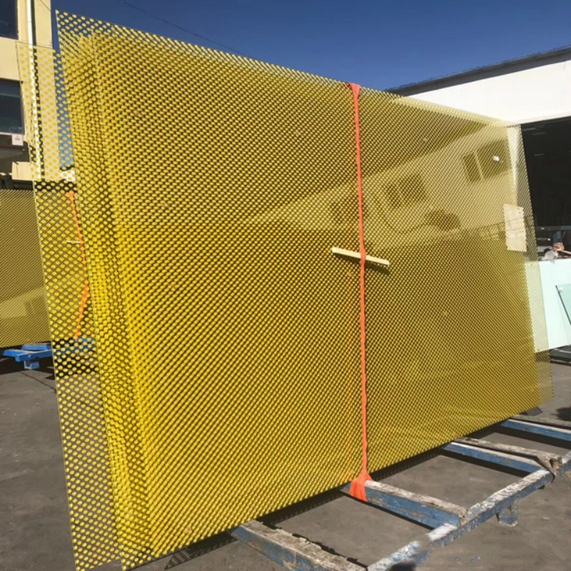 Reliable Glass Supplier Colors Printed Glass Silk Screen Digital Printing Glass Use for Building and House Decoration