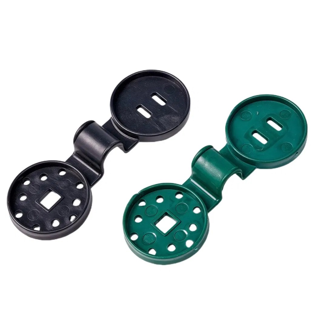 UV Stabilized Black Plastic Sun Shade Fix Clamp Net Clip for Livestock Farms Cooling Cover