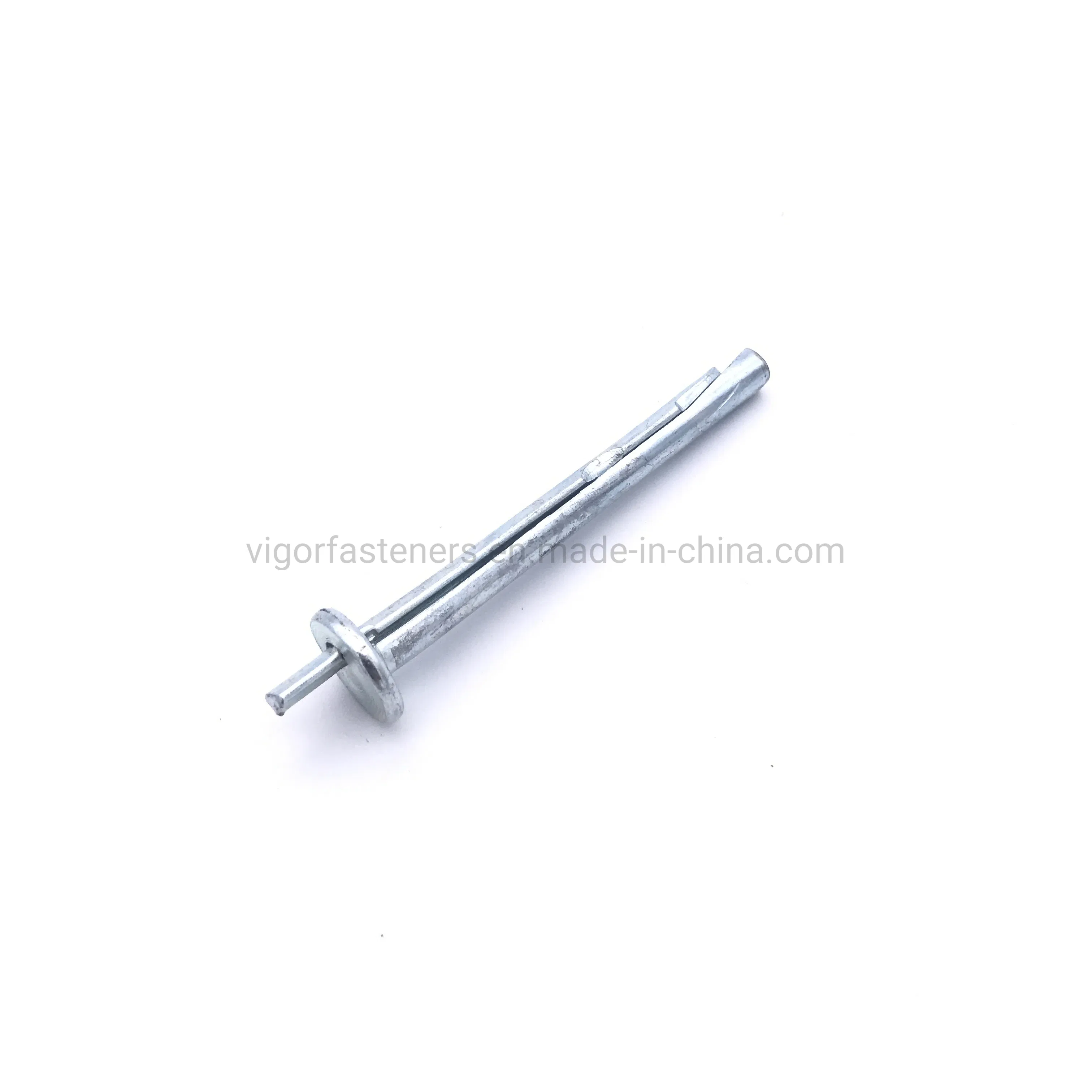 Zinc Plated Ceiling Anchor Bolt for Construction Fastener High Quality Carbon Steel Hammer Drive Nail Type M6*40 Concrete