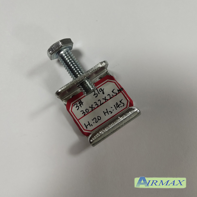 30 Flange Clamp Galvanized Air Duct Flange Corner G Clamp for HVAC Systems