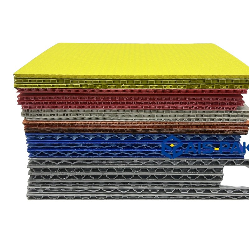 Flame-Retardant PP Bubble Guard Sheet Fireproof Plastic Honeycomb Board High Thermal Stability