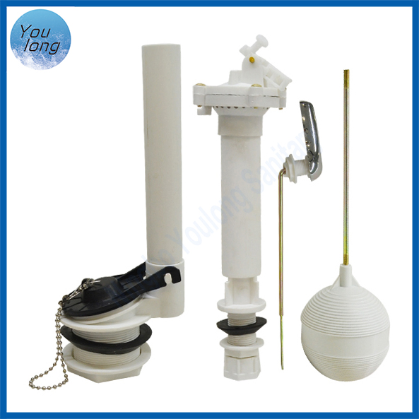 1/2" Rubber Plumbing Toilet Tank Flapper Chain Red or Black