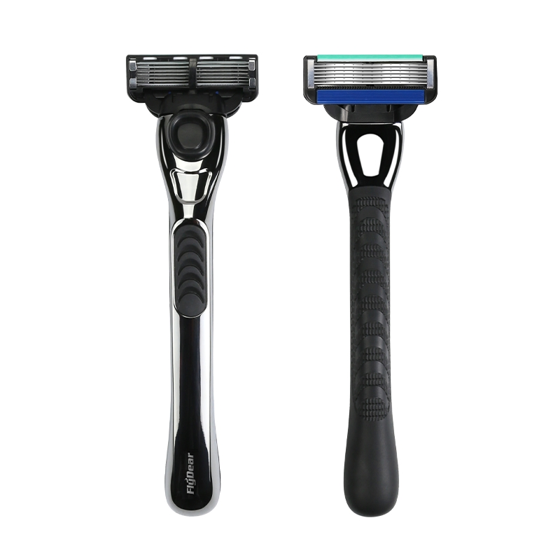 System Shaving Razor Replaceable Blade Zinc Alloy Men Razor