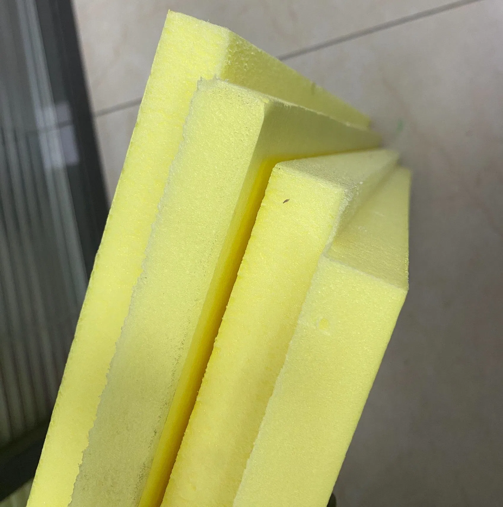 Jialiang B1 Grade 250kpa Yellow 40mm Thick Extruded Polystyrene (XPS) Foam Board