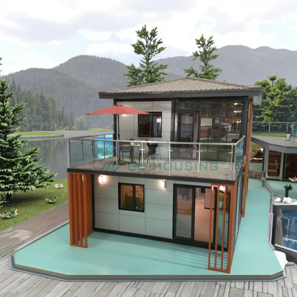 Three Bedrooms Two Bedrooms Prefabricated Tiny House Luxury Mobile House Prefab Light Steel Structure Modular Prefab Villa