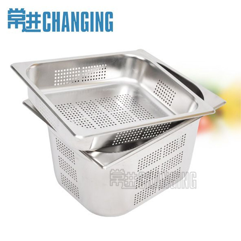 Перфорированный противень из нержавеющей стали 1/2 GN