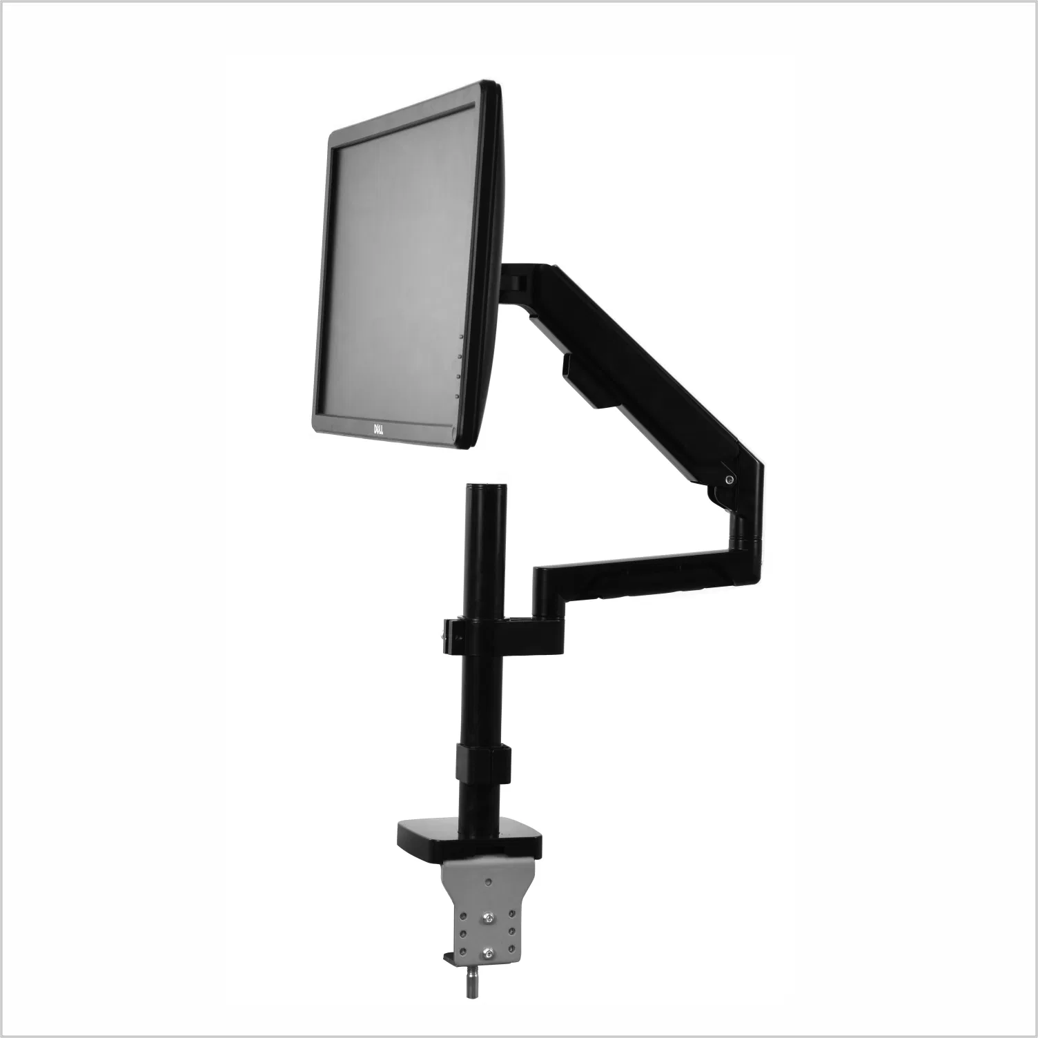 Ultrawide Computer Desk Mount Heavy Duty Adjustable Single Gas Spring Monitor Stand Arm for 32 Inch Screen