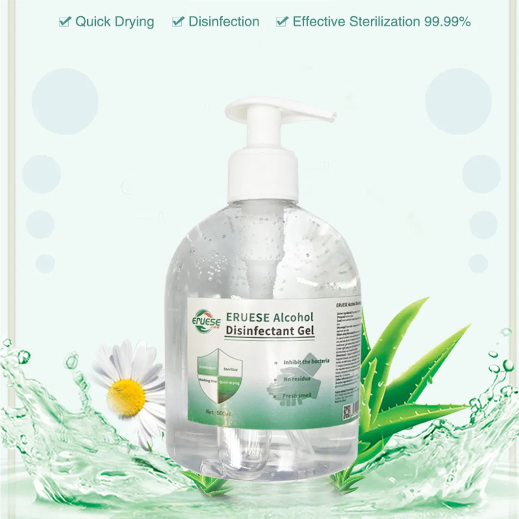 No Rinse Instant Disinfect Effective Sterilization 75% Alcohol Hand Sanitizer Gel