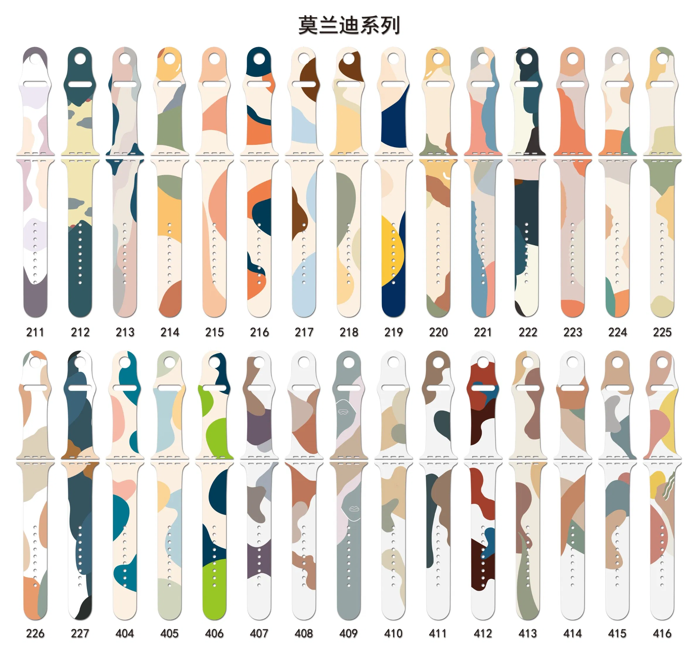 Силиконовый ремешок Morandi для Apple Watch 38мм/42мм