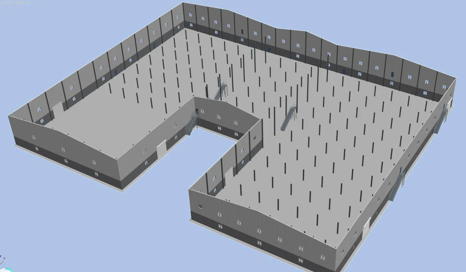 Prefab Frame Warehouse Buildings Garage Steel Structure Prefabricated Workshop