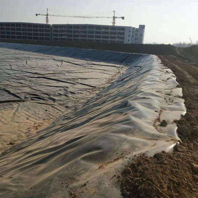 Waterproof HDPE Geomembrane for Landfill Base Liner, Cap System, Environmental Protection Projects, Pond Liner Landfills, and Water Containment Projects