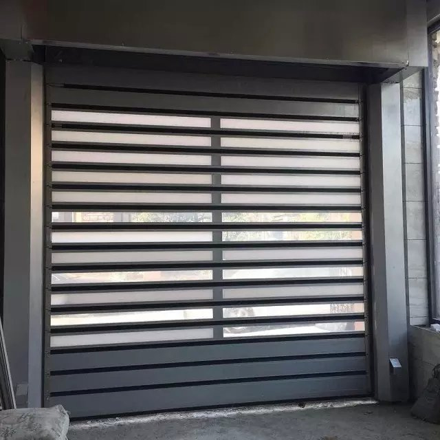 Factory Produce Wholesale Electrical Long Lasting Rapid Acting High Speed Rolling Fast Roller Shutter Spiral Dock High Speed Spiral Aluminum Shutter Door