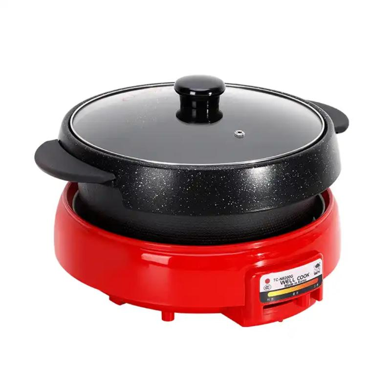 Worth Buying Red Tortoise Pot Aluminum Alloy Electric Hot Pot Cooking Pot Home Kitchen Appliance