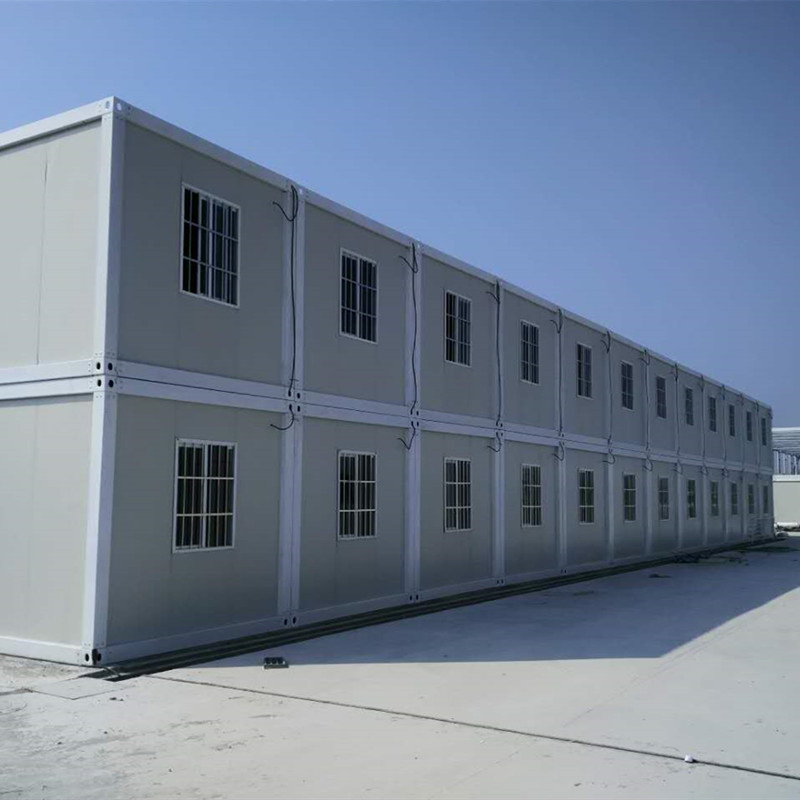 Mobile Homes Prefab Folding Furnished MGO Board Prefabricated House
