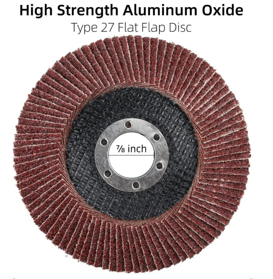 4.5"115X22mm 60# 4.1/2" Flap Disc Flap Disc Making Machine Wood Sanding Flap Disc