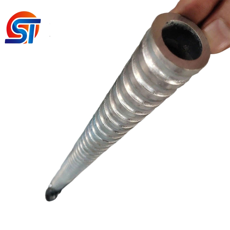 Hollow Anchor Bar Self-Drilling Bolt Left Hand Threaded Rod T30/16 T30/14 T30/11 Expansion Shell Rock Bolt