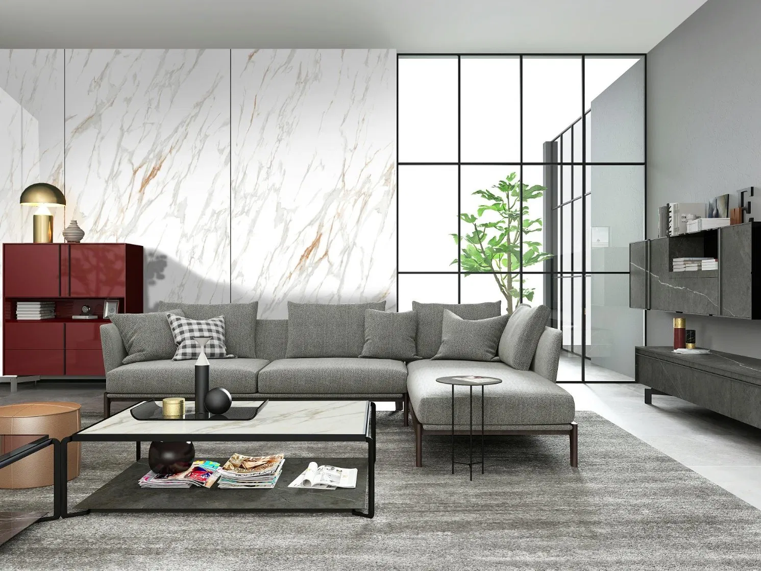 Bulgari Purple Polished Indoor Worktop Outdoor Porcelain Floor Wall Sintered Stone Slab