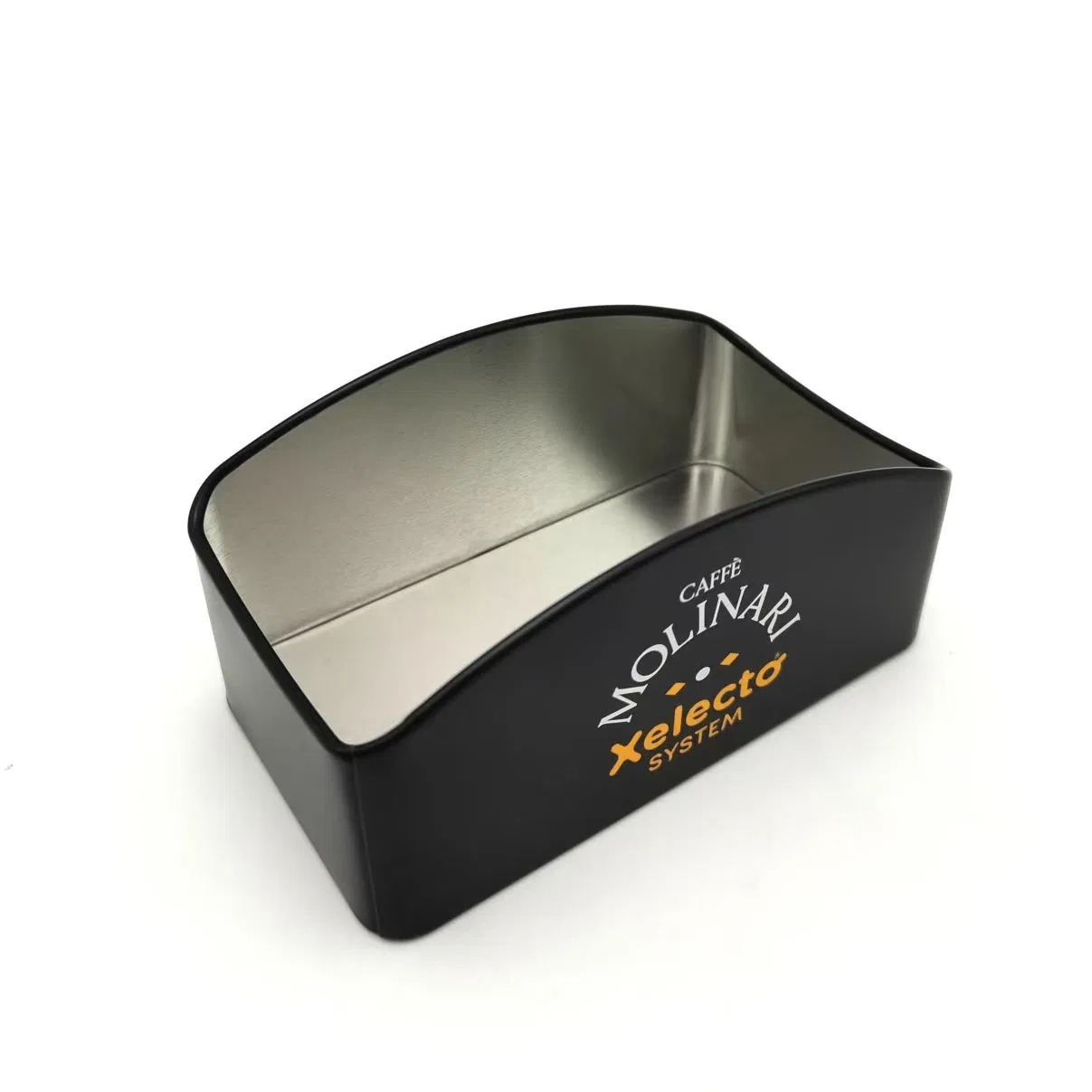 Restaurants Café S Promotional Tinplate Customized Tinplate Embossed Tea Sugar Bag Holder