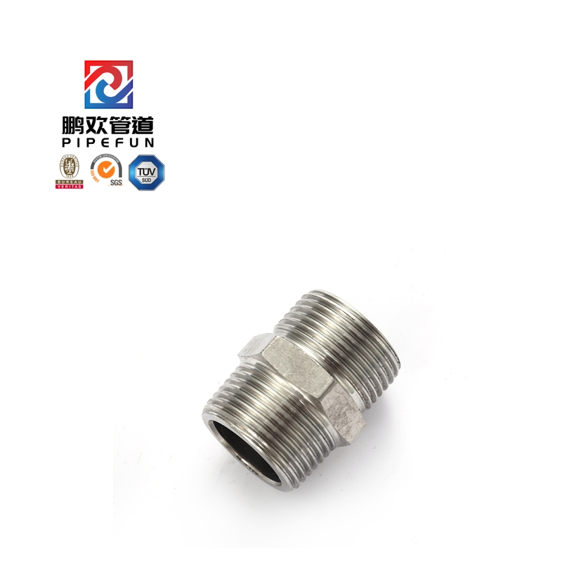 304/316 Stainless Steel Nipple of Pipe Fitting