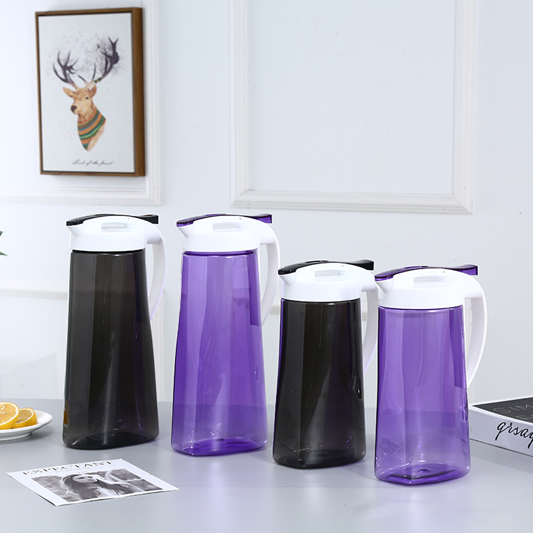 2000ml Large Size Wholesale Colorful Plastic Water Jug with Handle (SHIKECORE)