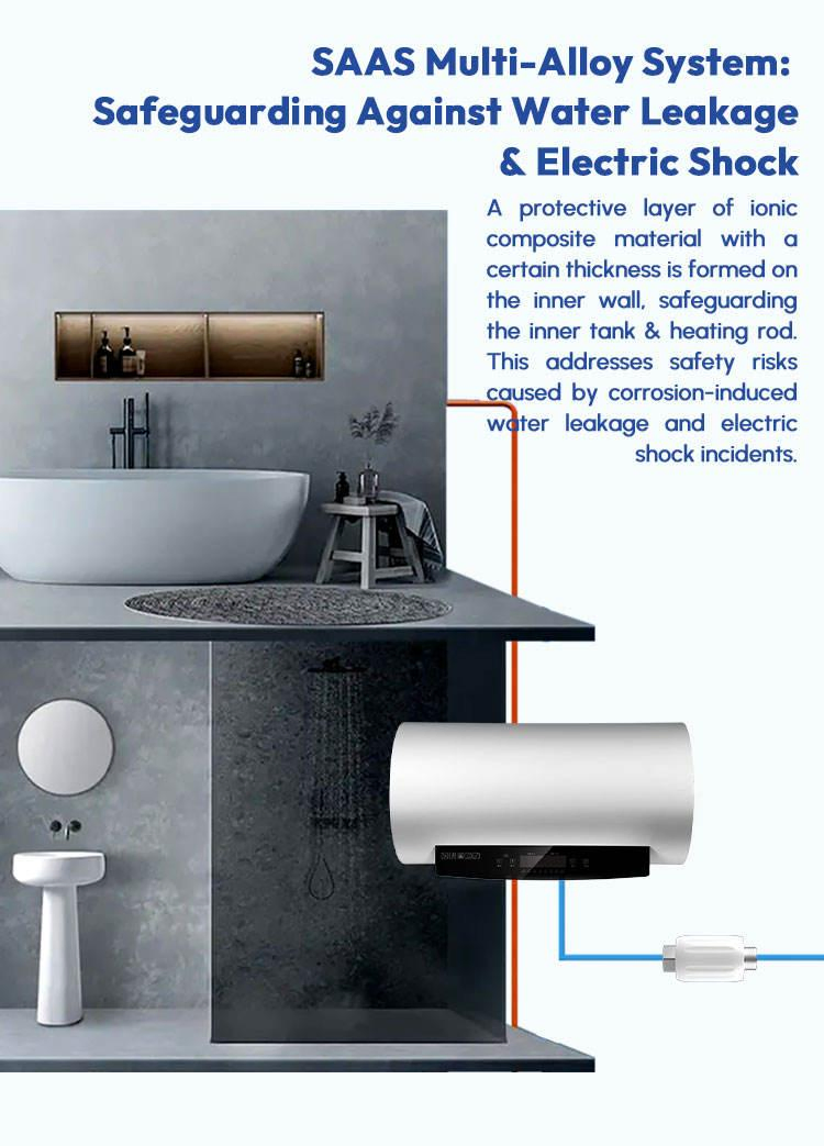 Water Heater Water Softener Descaler 100% Pure Physical Saas (Special Alloy Anti-Scale Particles) Scale Inhibition Hard Water
