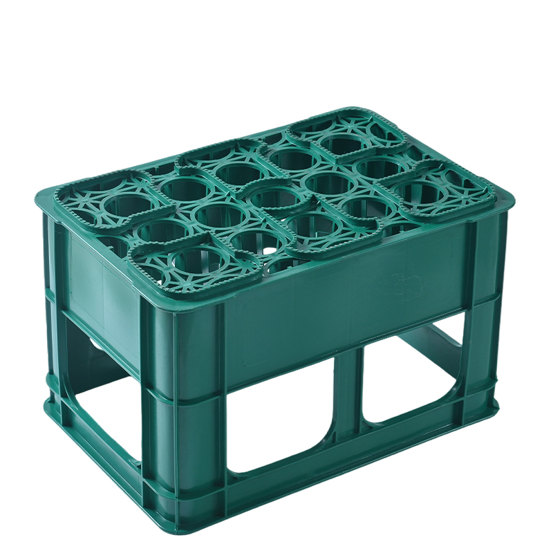 Collapsible Beer Bottles Storage Box Easy to Store When Not in Use Plastic Beer Crate