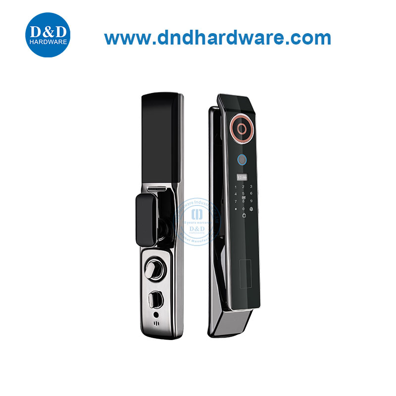 Smart Intercom Door Lock Codeic Card Unlock Facial Recognition Combination Fingerprint Lock