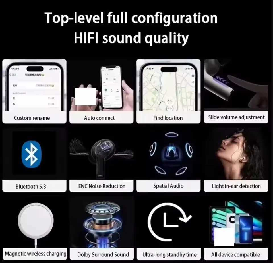 Наушники TWS Fit PRO беспроводные Bluetooth
