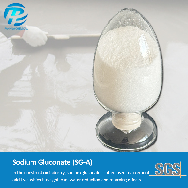 Flow Enhancer Retarder Sodium Gluconate for Cementitious Mixes