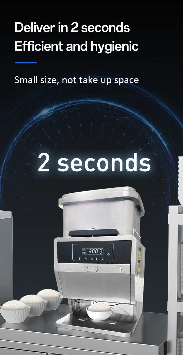 Easy Operate Automatic Rice Serving Machine