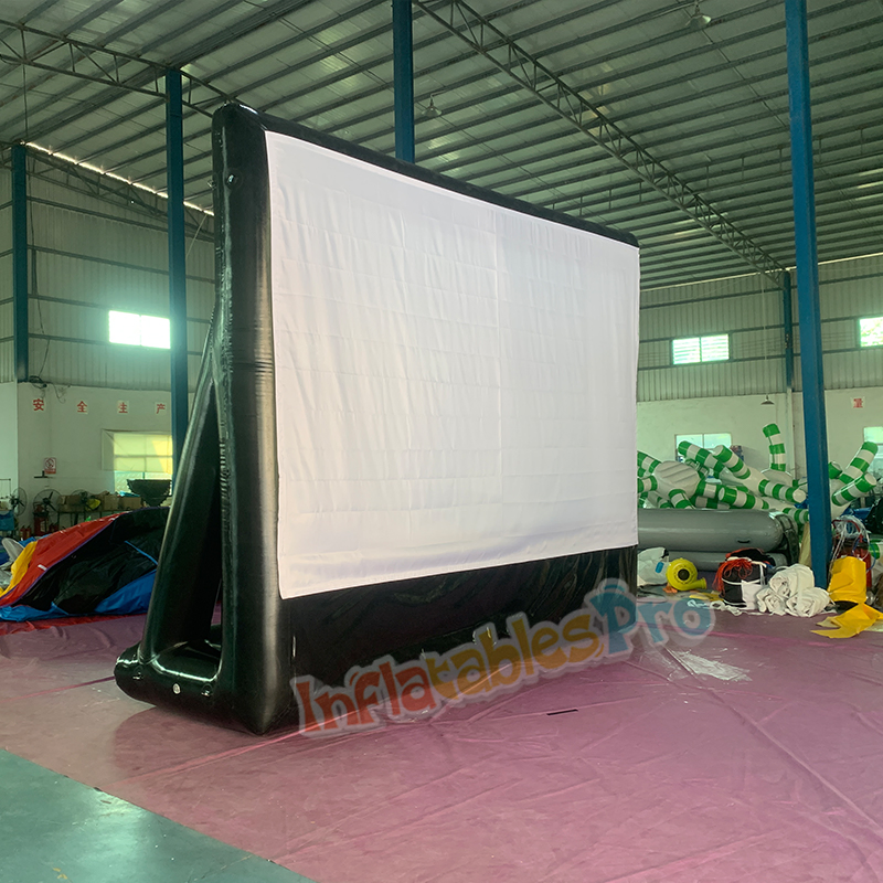 Big Size Cheap 16: 9 Inflatable Moive Screen Without Blower Outdoor for Sale