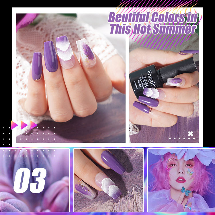 Foxgirl Gel Polish Kit Gel Polish UV Gel OEM Soak off Nail Polish