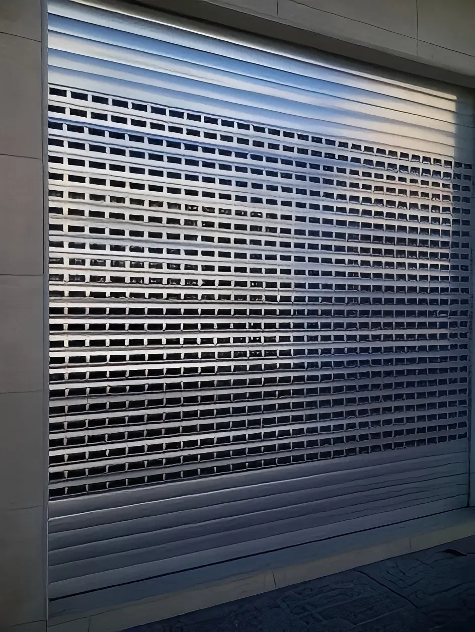 Stainless Steel Roller Shutter Door with Remote Control - Easy Operation