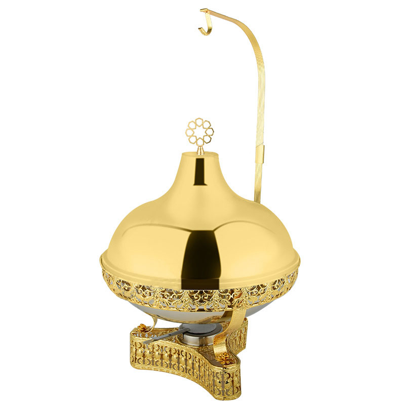 8 Litre Hotel Catering Restaurant Buffet Chafing Dish Gold Color