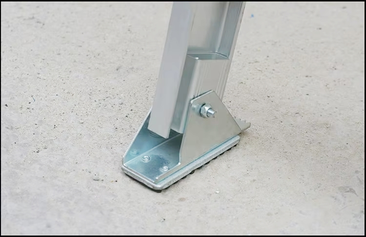 Top Seller 2*12 Steps High Quality Aluminum Pulley Operation Extension Ladder for industrial 250kg