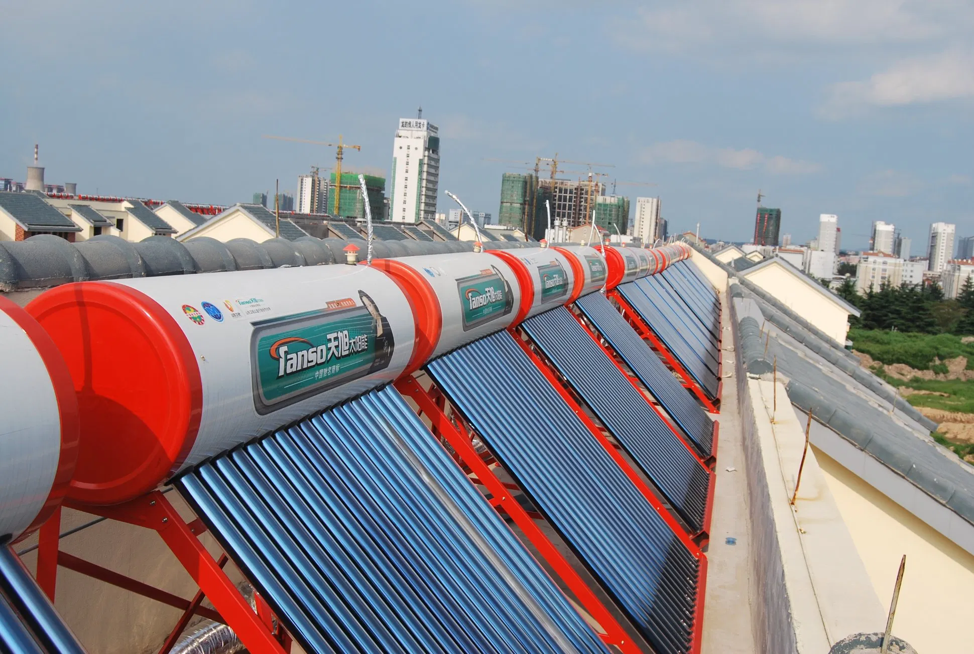 Supreme Compact Solar Water Heater with Controller