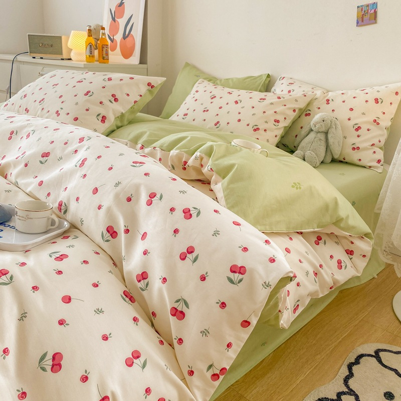 Brand New Ultra Soft and Skin Friendly Four Piece Set on The Bed