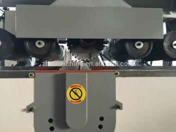 Ленточная пила по дереву горизонтальная с электроподъемником