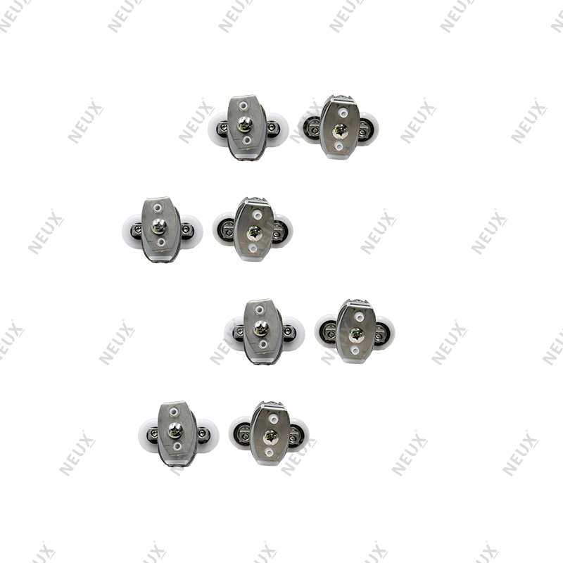 Shower Room Hardware Roller Bathroom Stainless Steel Shower Sliding Glass Door Wheels