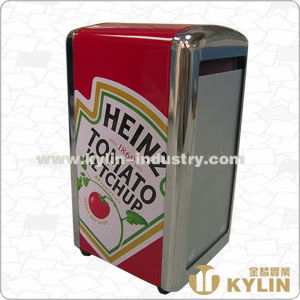 High Quality Promotional Practical Diner Metal Napkin Dispenser