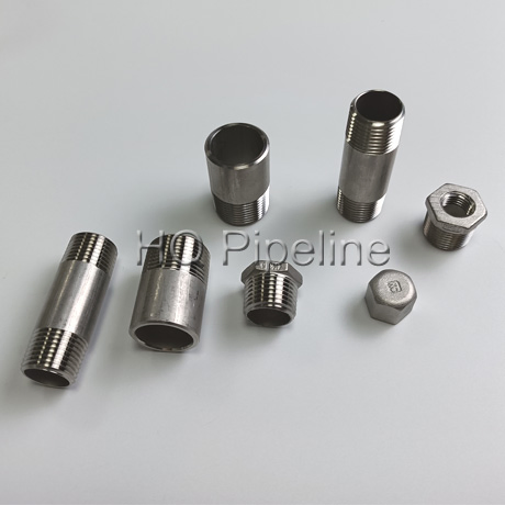 Hot Sales Stainless Steel 304 316 NPT Threaded Pipe Fittings Hex Screw Bushing