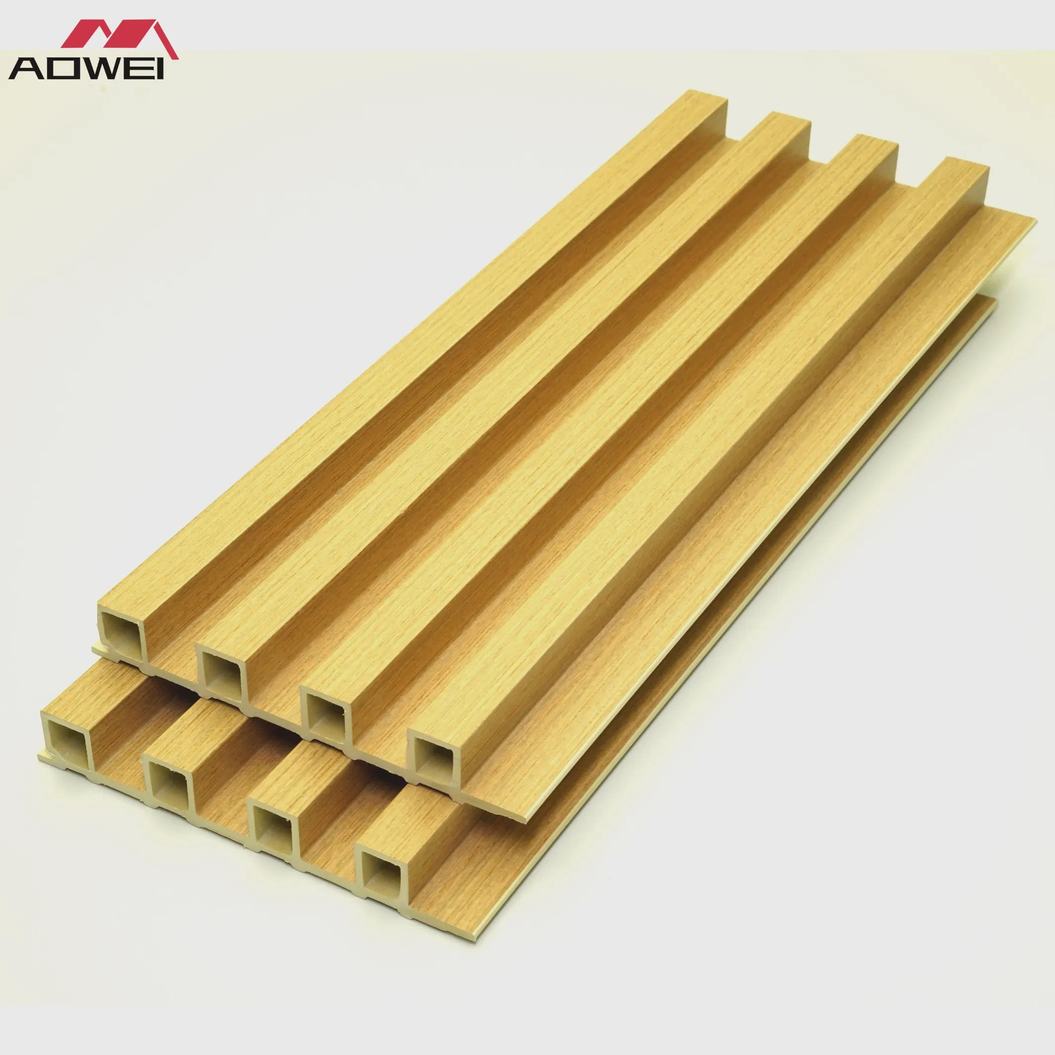 China Factory Waterproof Indoor Decorative Wood Plastic Composite 3D WPC Wall Panel