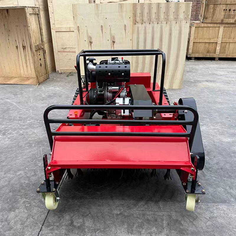 Промышленная робот-газонокосилка с дистанционным управлением, 800 мм